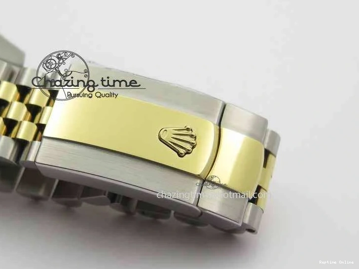 0416 DateJust II 41mm SS YG BP Maker Best Edition Black Dial On Jubilee Bracelet A Lightweight 3670